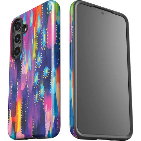 Kaleidoscope Brush Stroke by Etta Vee Galaxy S25 Impact Case